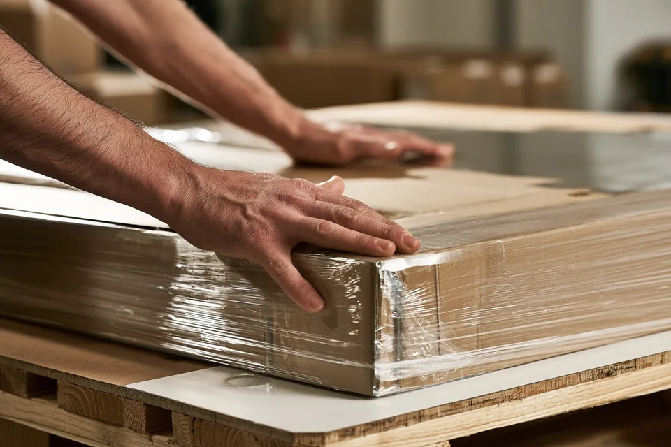 Packaging coordination operations coordinated for an international shipment